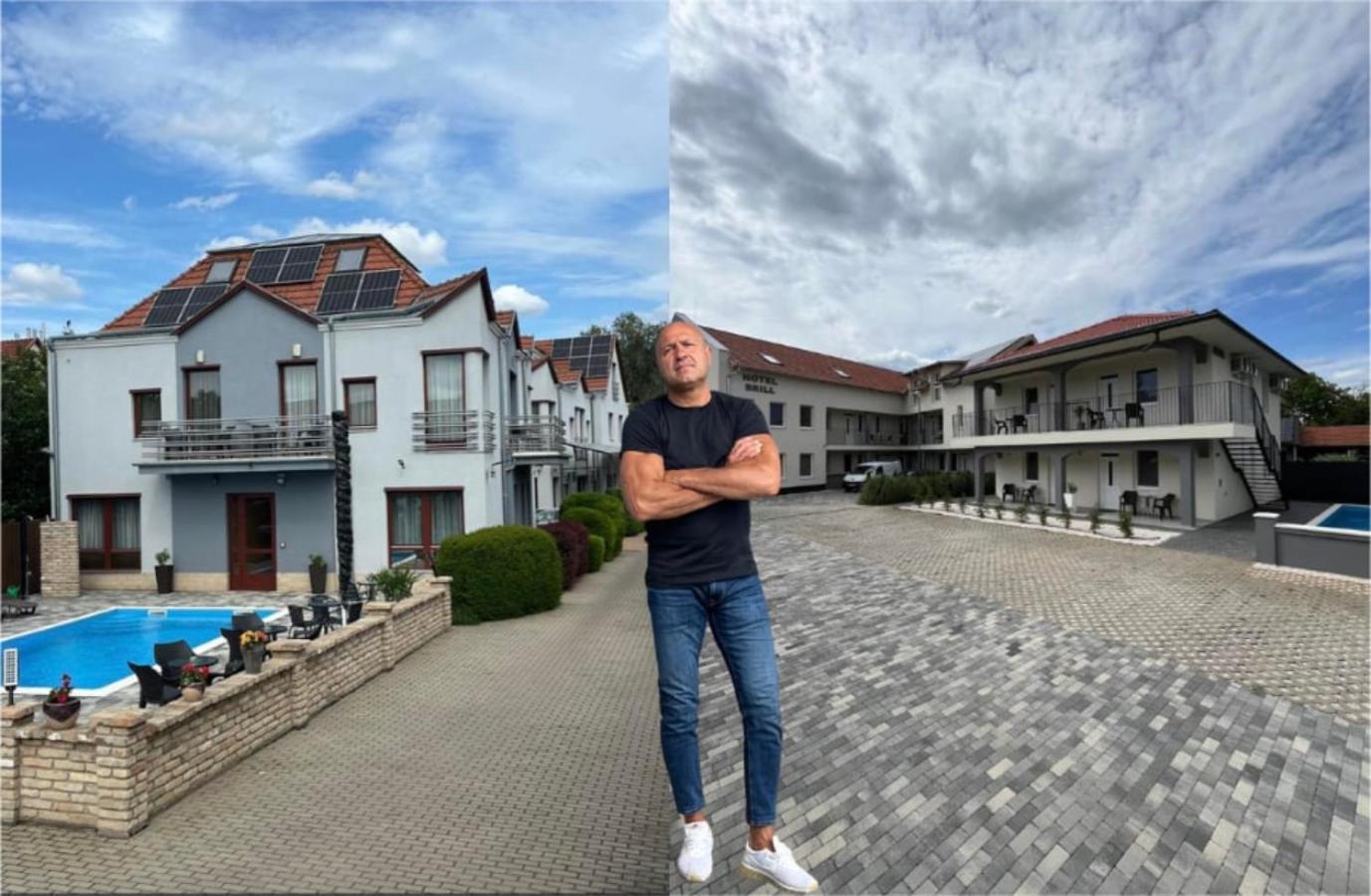 Brill Hotel Békéscsaba Esterno foto